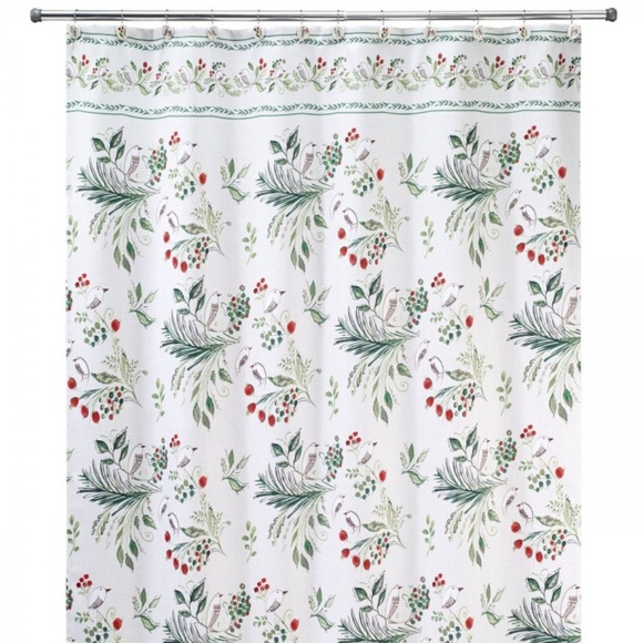 Avanti Other - NWT Christmas/Winter Evergreen Shower Curtain - 72 x 72 inches